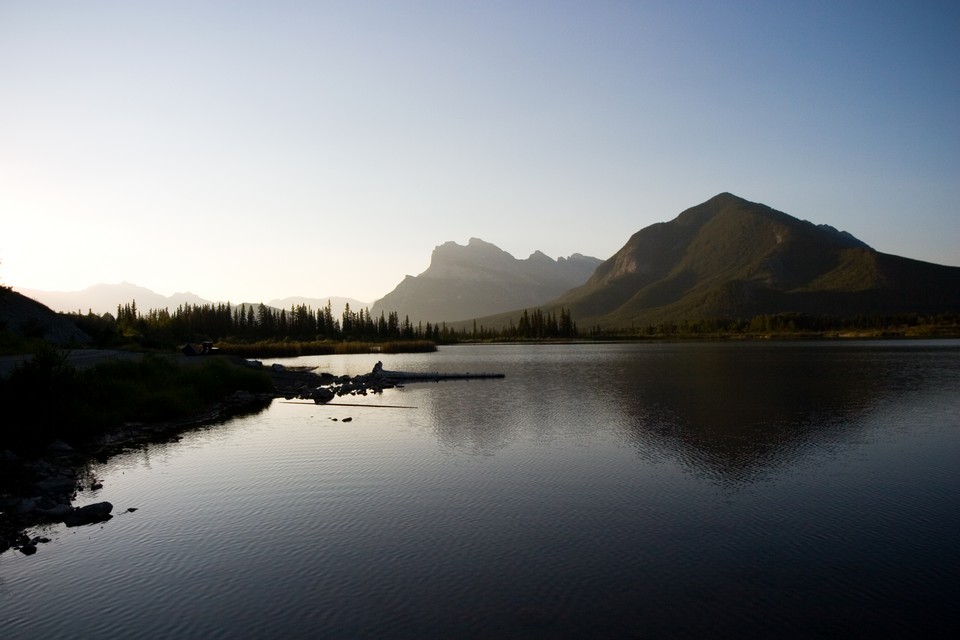 Dawn in the Rockies