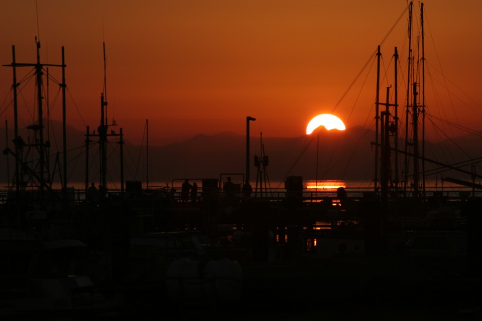 Sunset Over Steveston