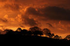 Sunset over El Castillo