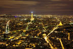 Looking Down From Atop Paris