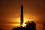 Eiffel Sunset