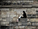 Lunch on the Steps to the Seine