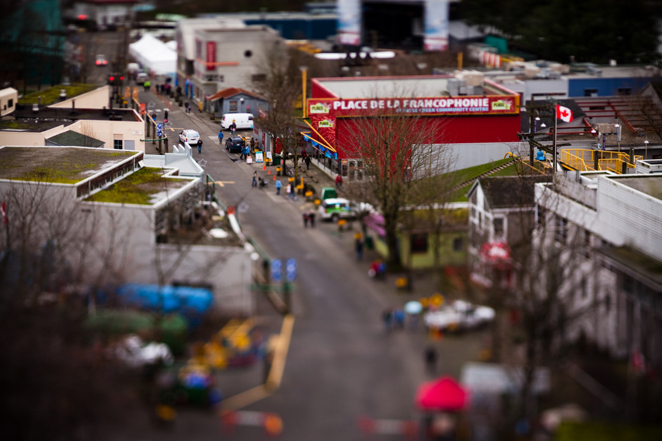 Overlooking Granville Island