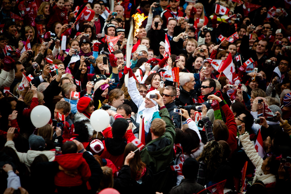 The Torch Arrives in North Vancouver